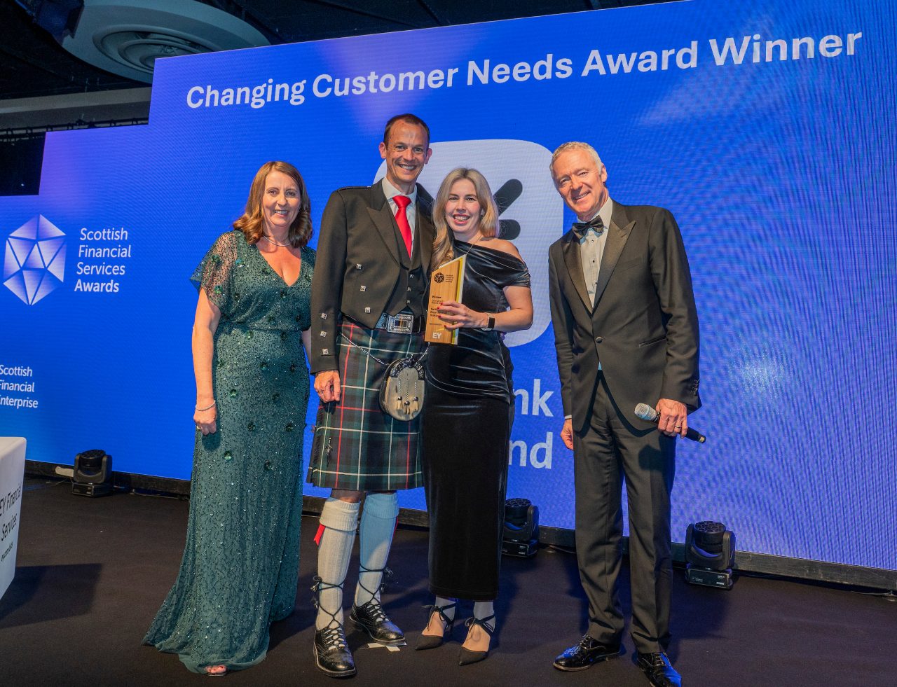 Changing customer needs award winner