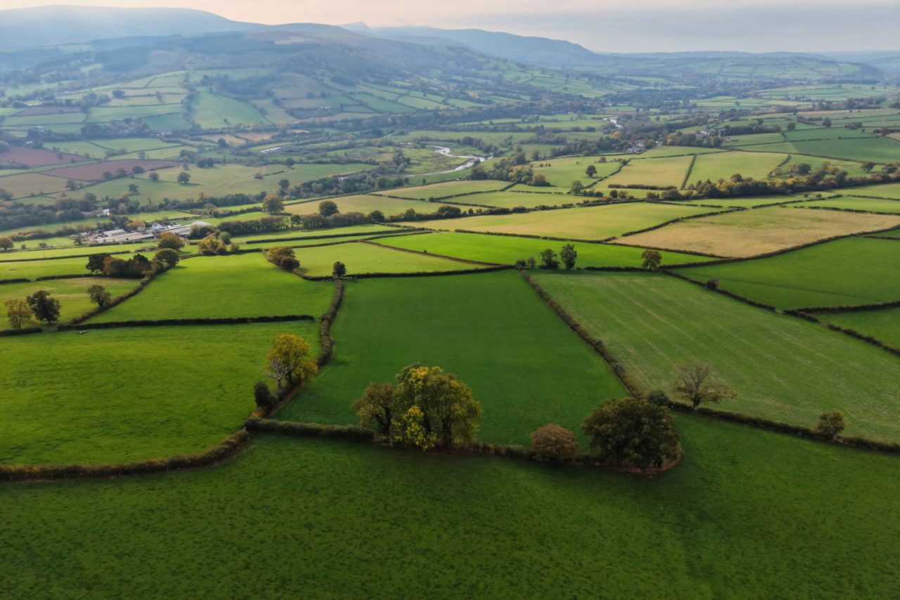 Brecon Beacons in wales