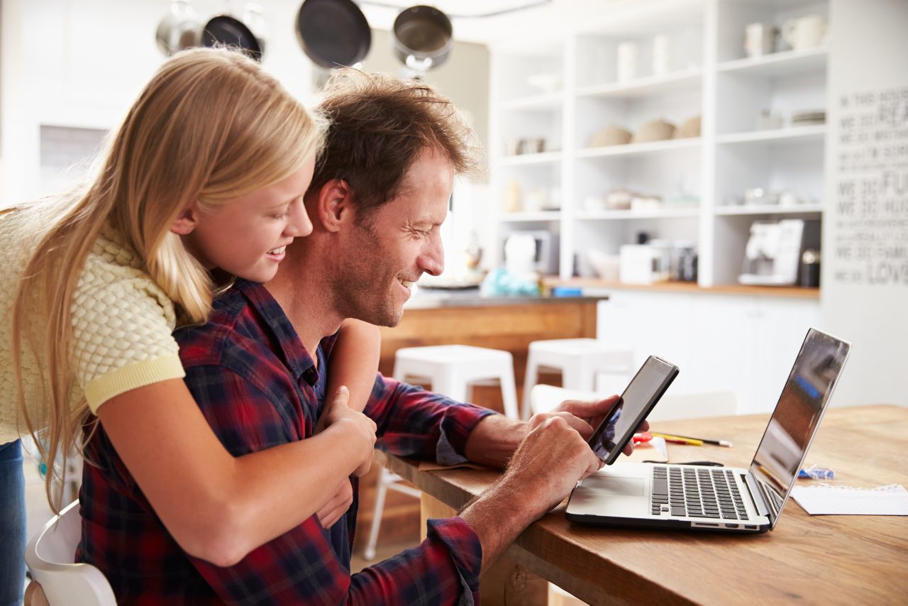 Parents helping children to learn